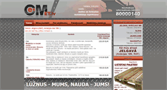 Desktop Screenshot of cermet.lv